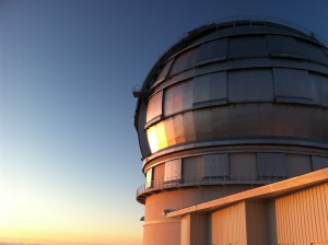 Cúpula del Gran Telescopio Canarias, uno de los más potentes del mundo